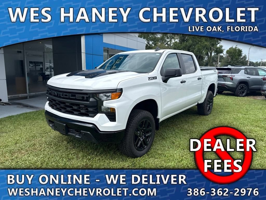 New 2026 Summit White Chevrolet Custom Trail Boss image 1