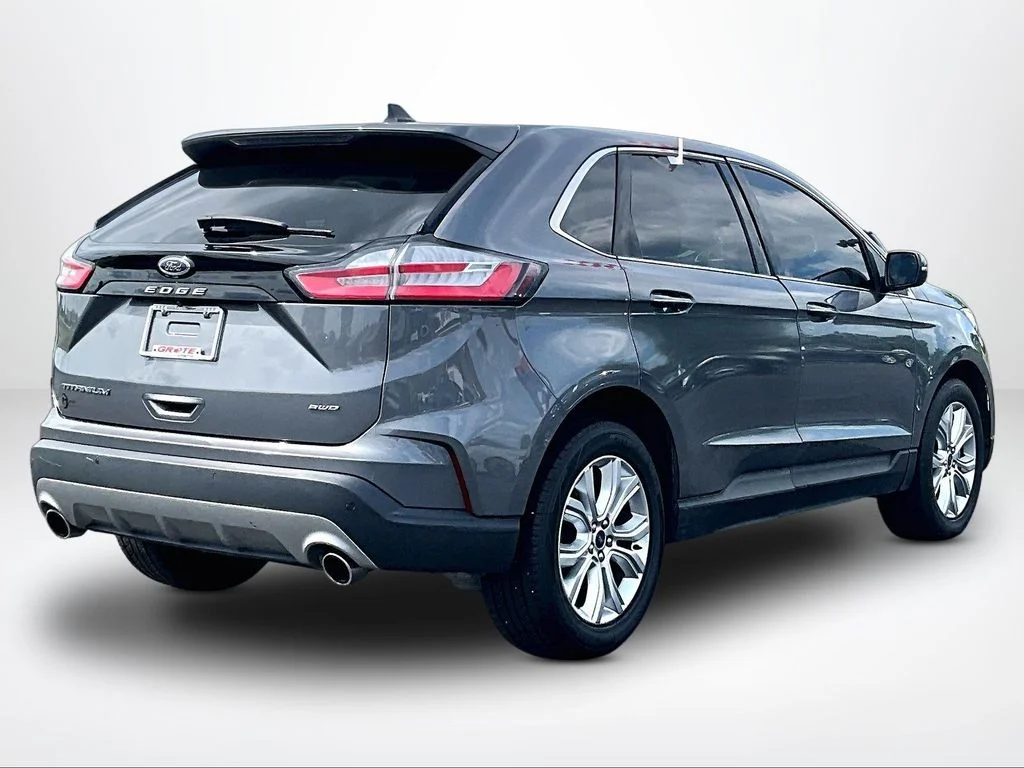 Used 2022 Gray Ford Titanium image 2