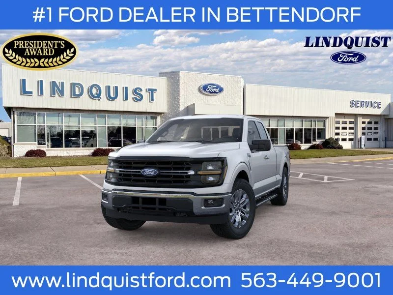 New 2026 Iconic Silver Metallic Ford XLT image 2