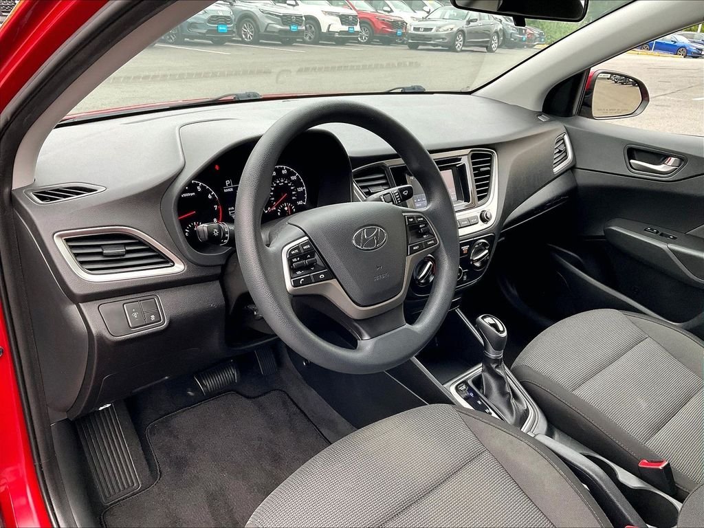 Used 2019 Pomegranate Red Metallic Hyundai SE image 8