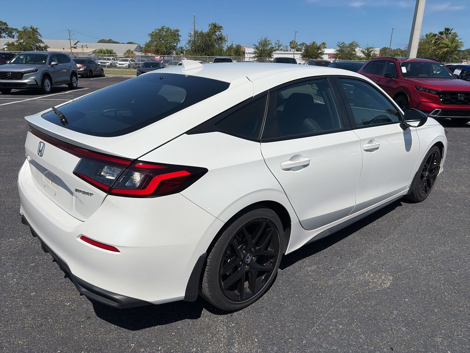 Certified Used 2022 Platinum White Pearl Honda Sport image 7