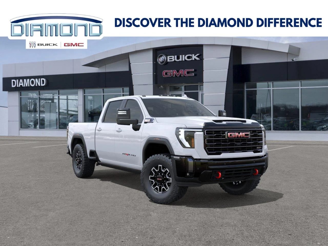 New 2026 Summit White GMC AT4X image 1