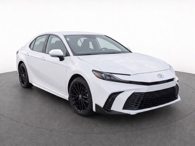 Used 2025 White Toyota SE image 2