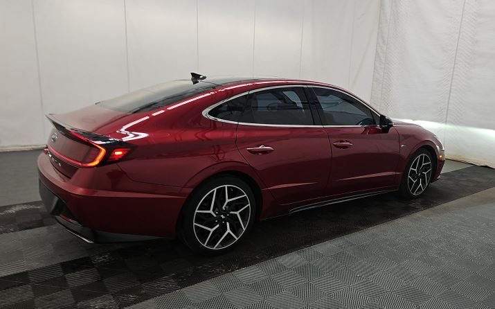 Used 2023 Hyundai Sonata N Line with VIN KMHL14JCXPA339486 for sale in Kansas City
