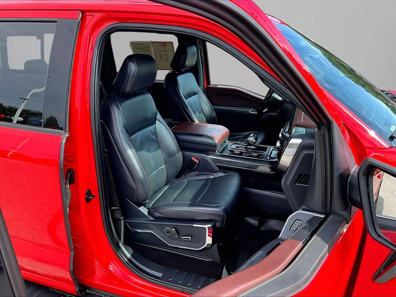 Used 2021 Red Ford Lariat image 8