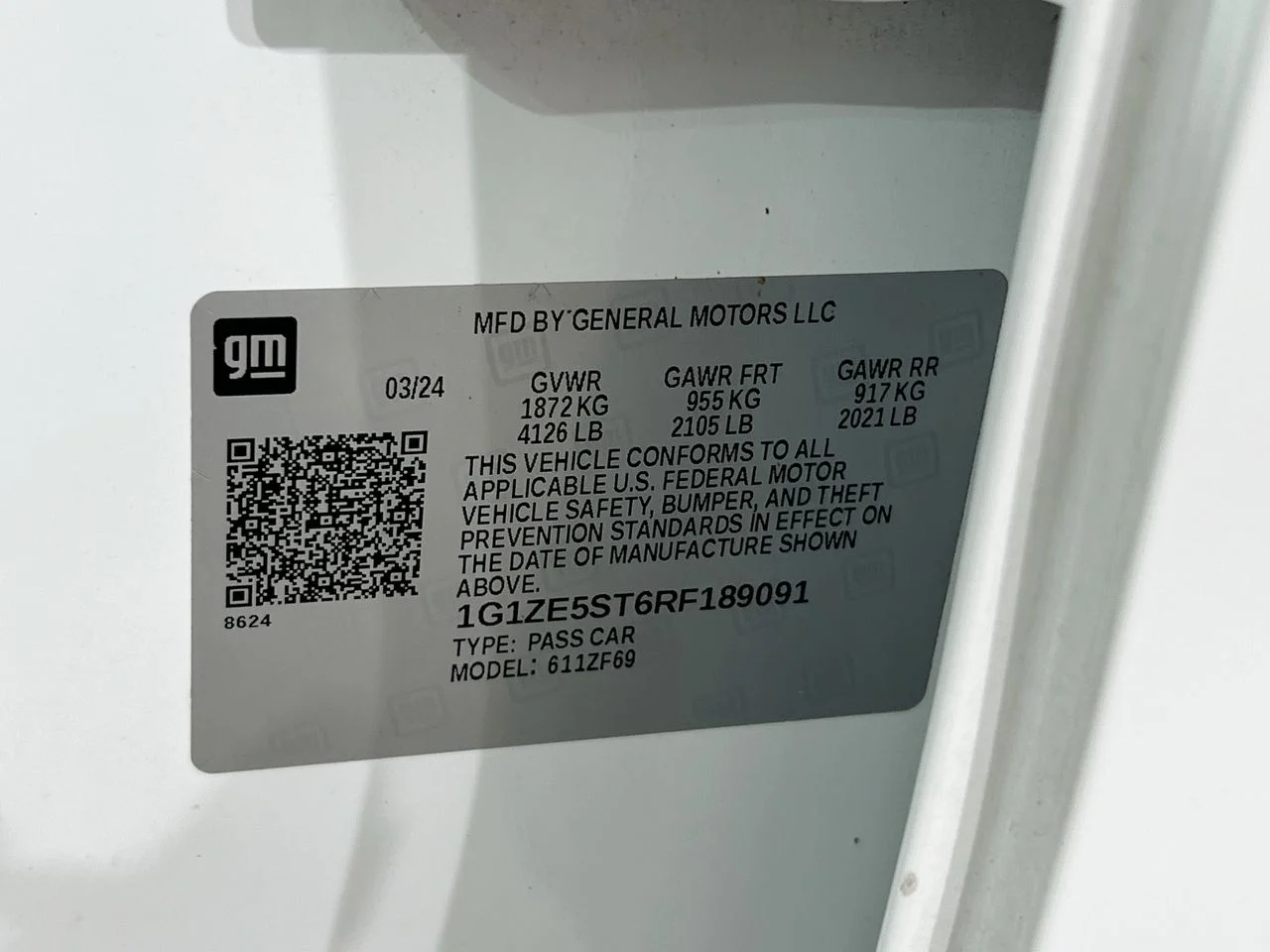 Certified Used 2024 White Chevrolet LT image 42