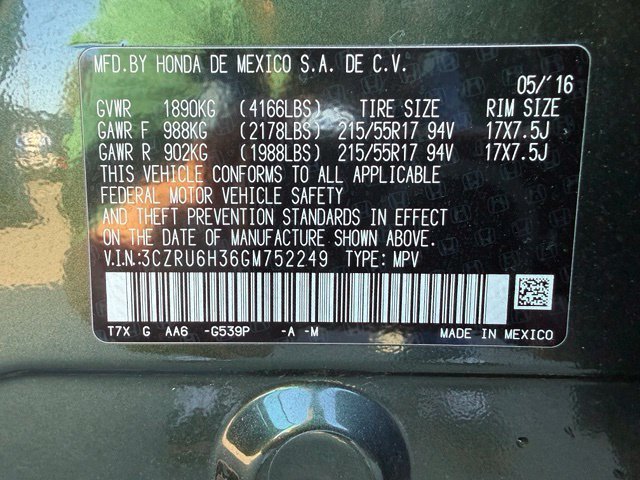 Used 2016 Misty Green Pearl Honda LX image 14