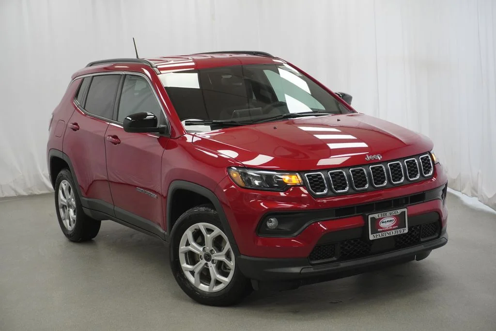 Certified Used 2025 Red Jeep Latitude image 9