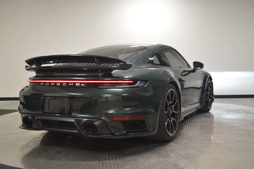 Used 2025 Gentian Blue Metallic Porsche Turbo S image 7