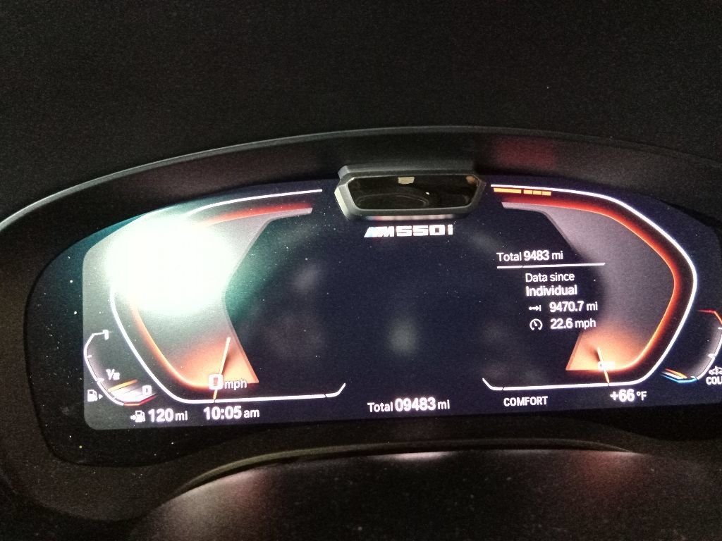Used 2023 Skyscraper Gray Metallic BMW M550i xDrive image 11