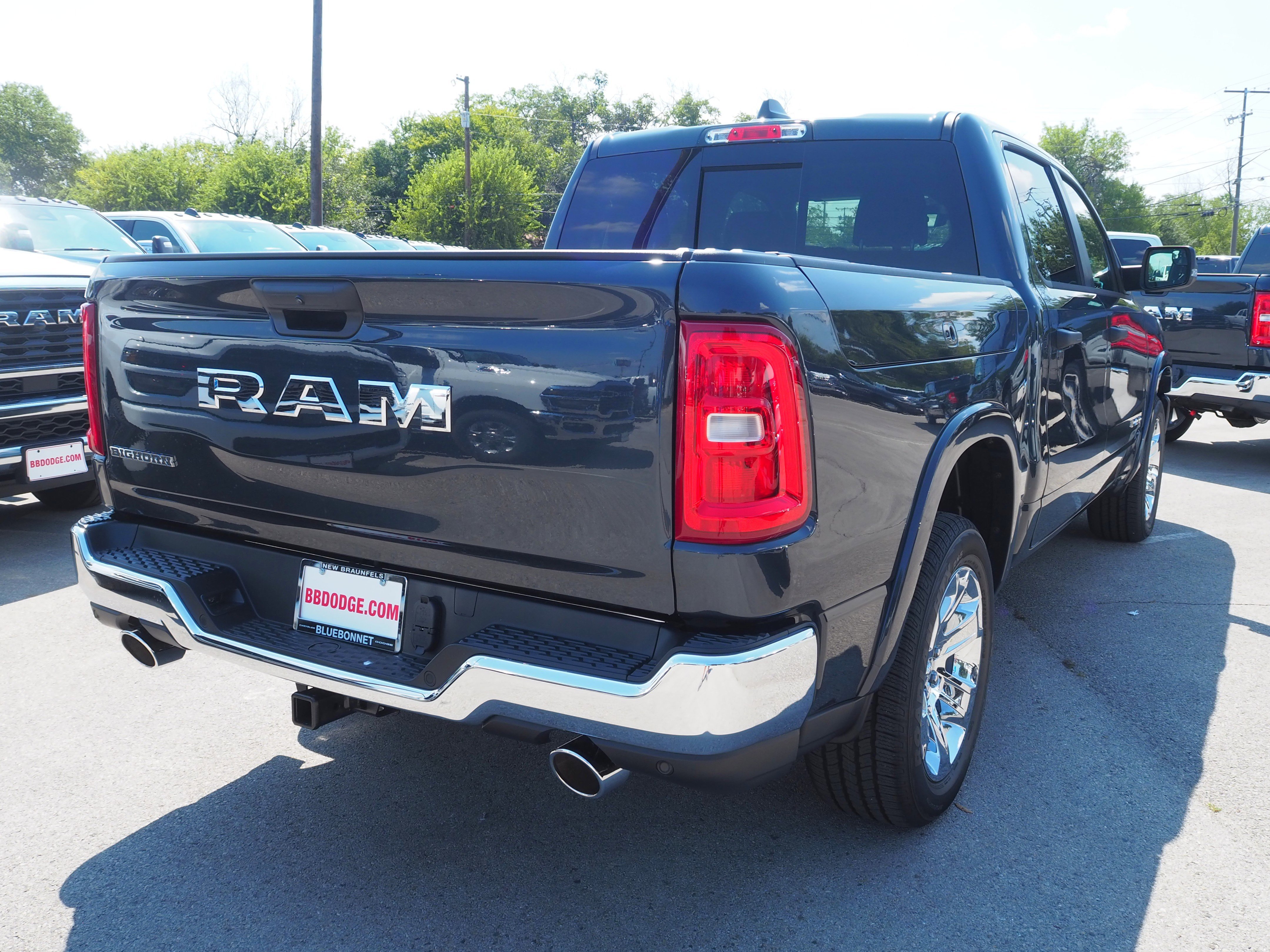 New 2026 Forged Blue Metallic Exterior Paint RAM Big Horn image 8