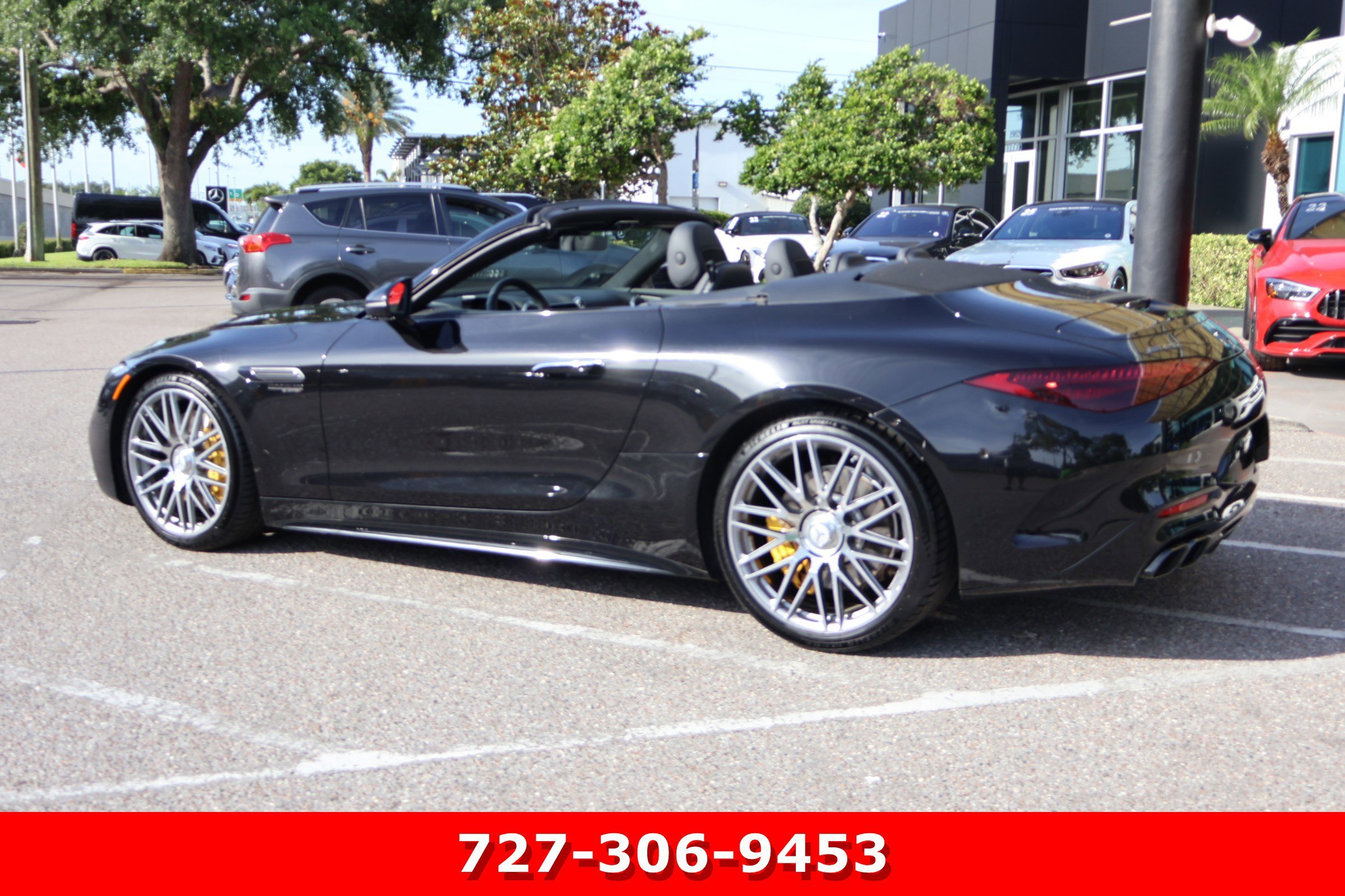 Certified Used 2022 Obsidian Black Metallic Mercedes-Benz AMG® SL 63 image 8