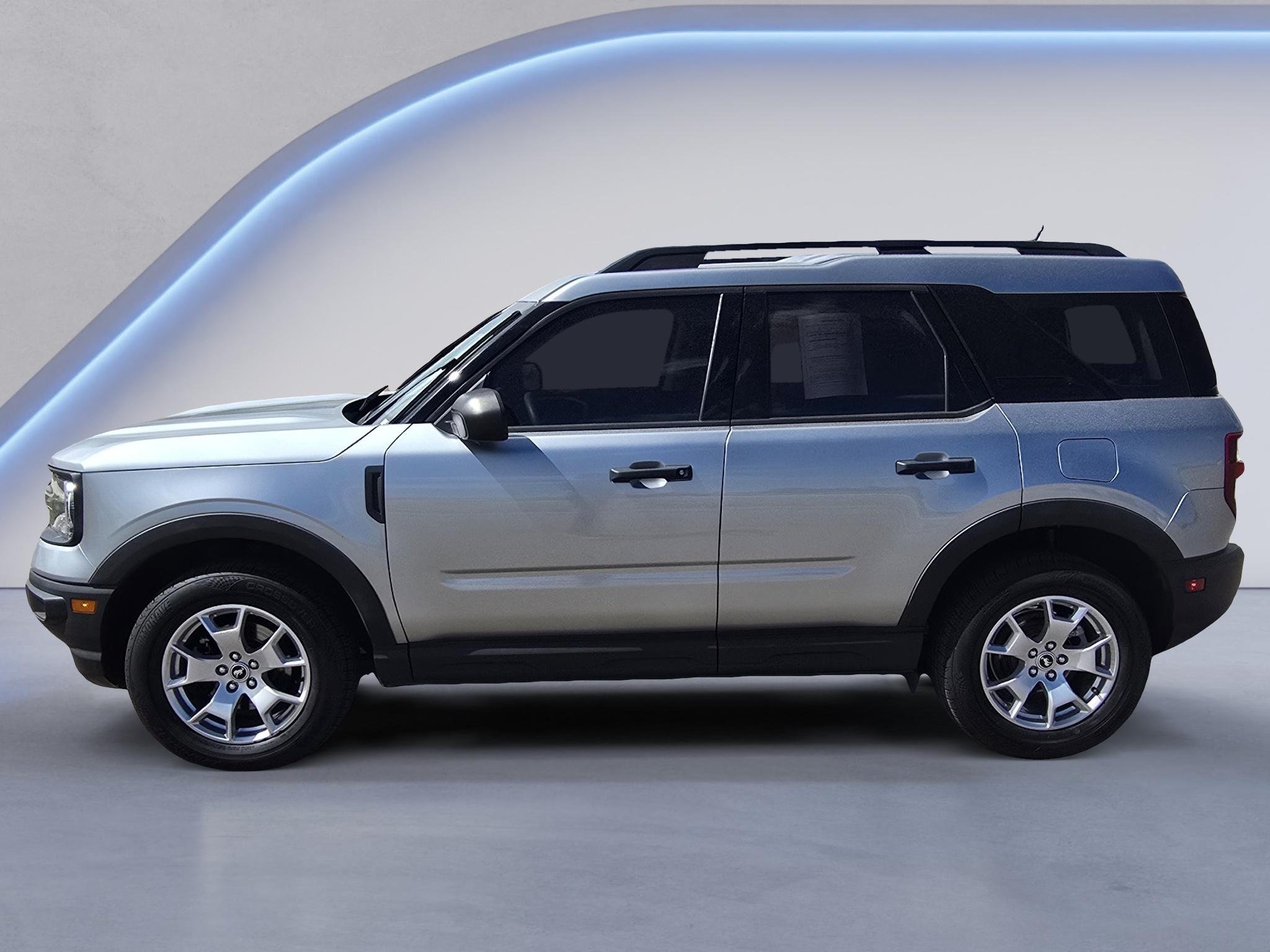 Used 2022 Iconic Silver Metallic Ford Base image 2