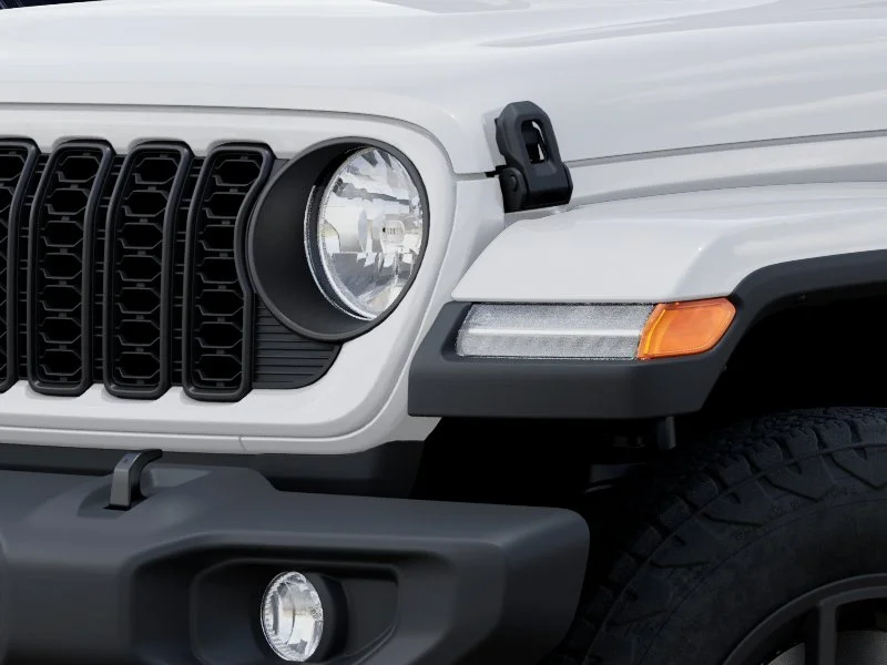 New 2027 Bright White Clear-Coat Paint Jeep SPOR image 6