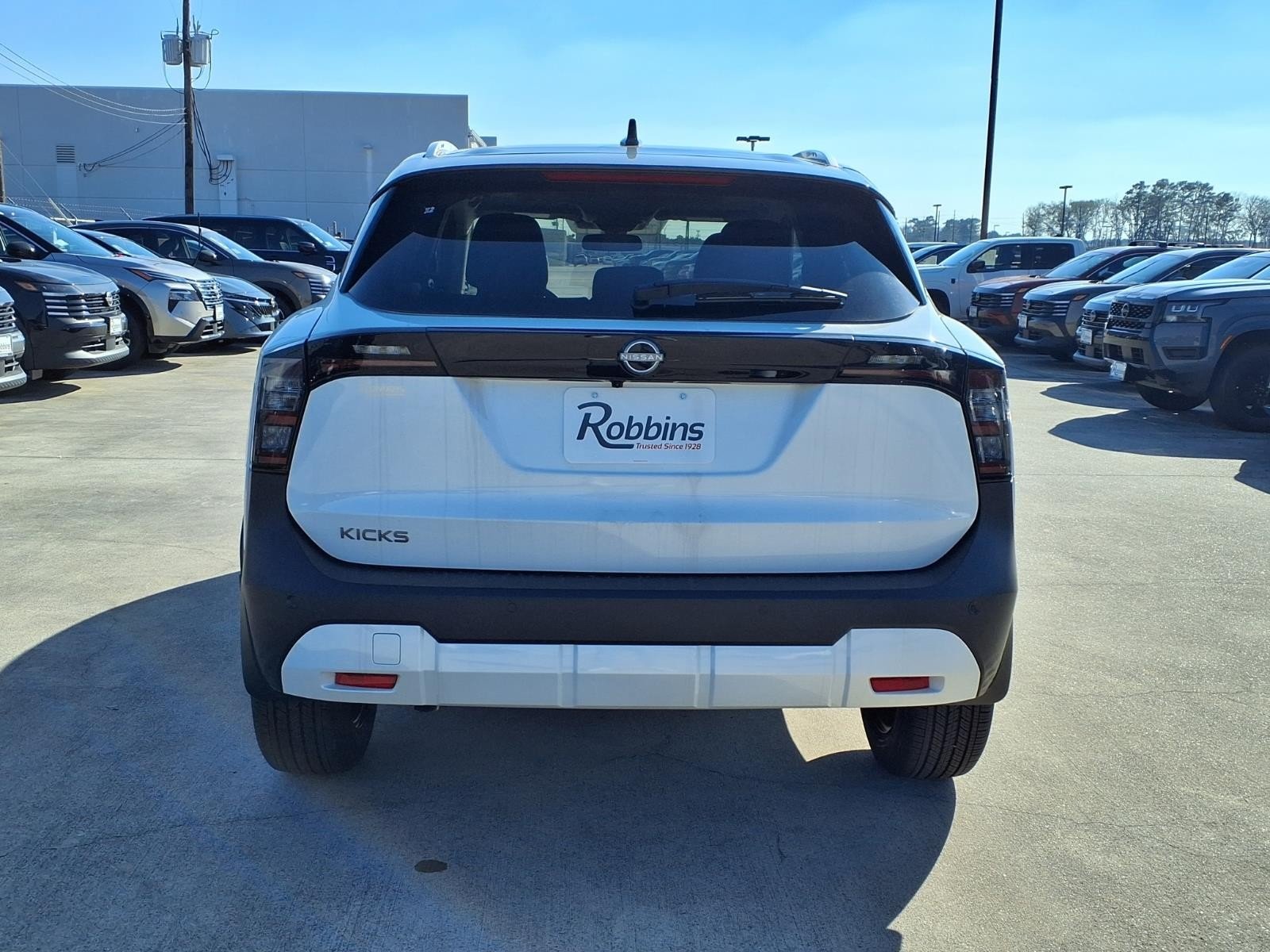 2026 Nissan Kicks SV White at Robbins Nissan