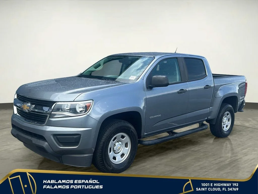 Used 2020 SATIN STEEL METALLIC Chevrolet 2WD Work Truck image 2