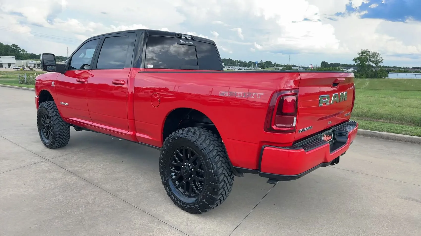 New 2026 Flame Red Clearcoat Ram Laramie image 6