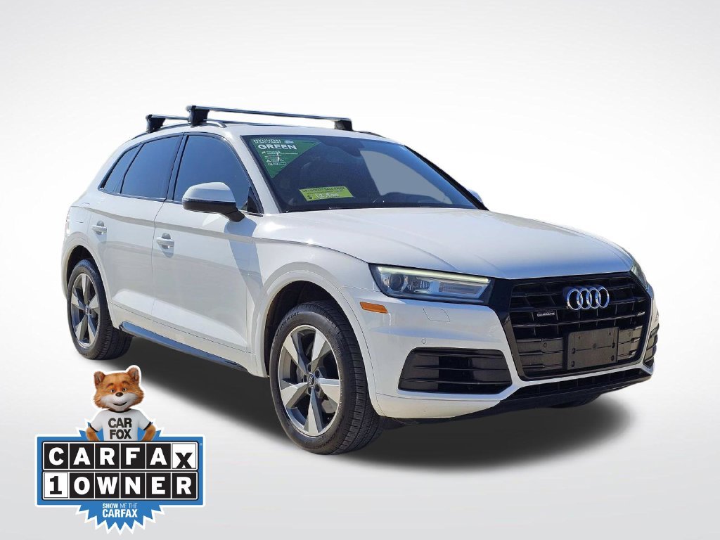 Used 2020 White Audi Premium image 1