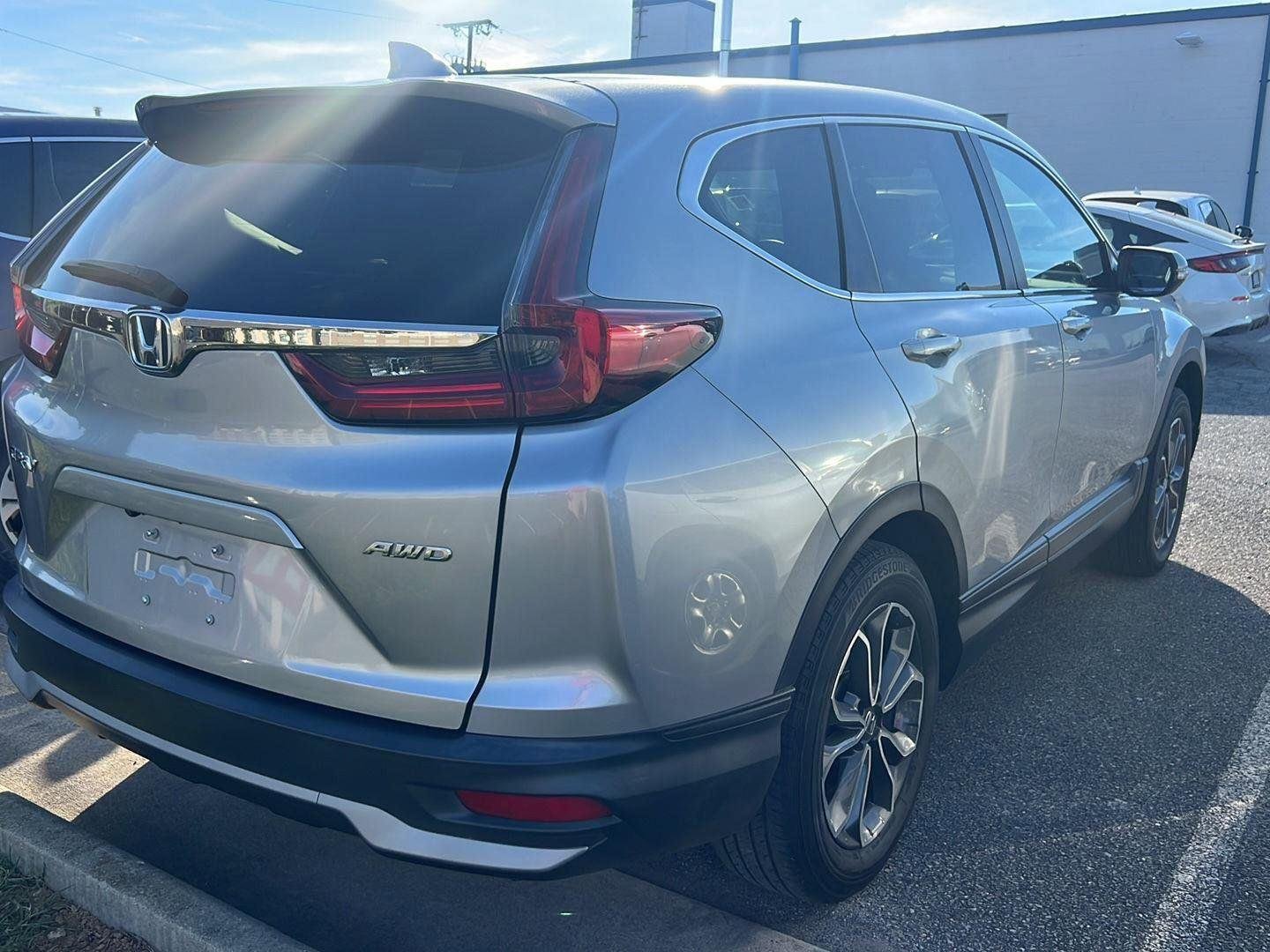 Used 2021 Lunar Silver Metallic Honda EX image 4