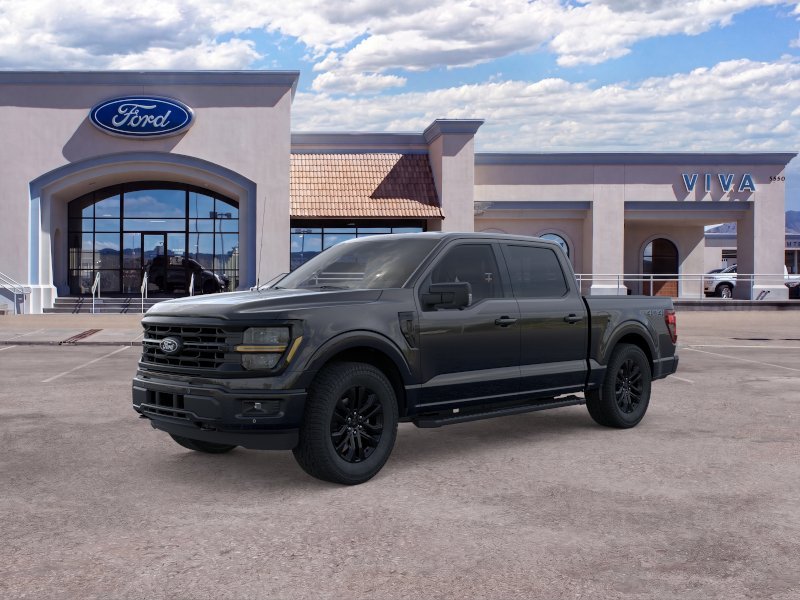 New 2026 Agate Black Metallic Ford XLT image 1
