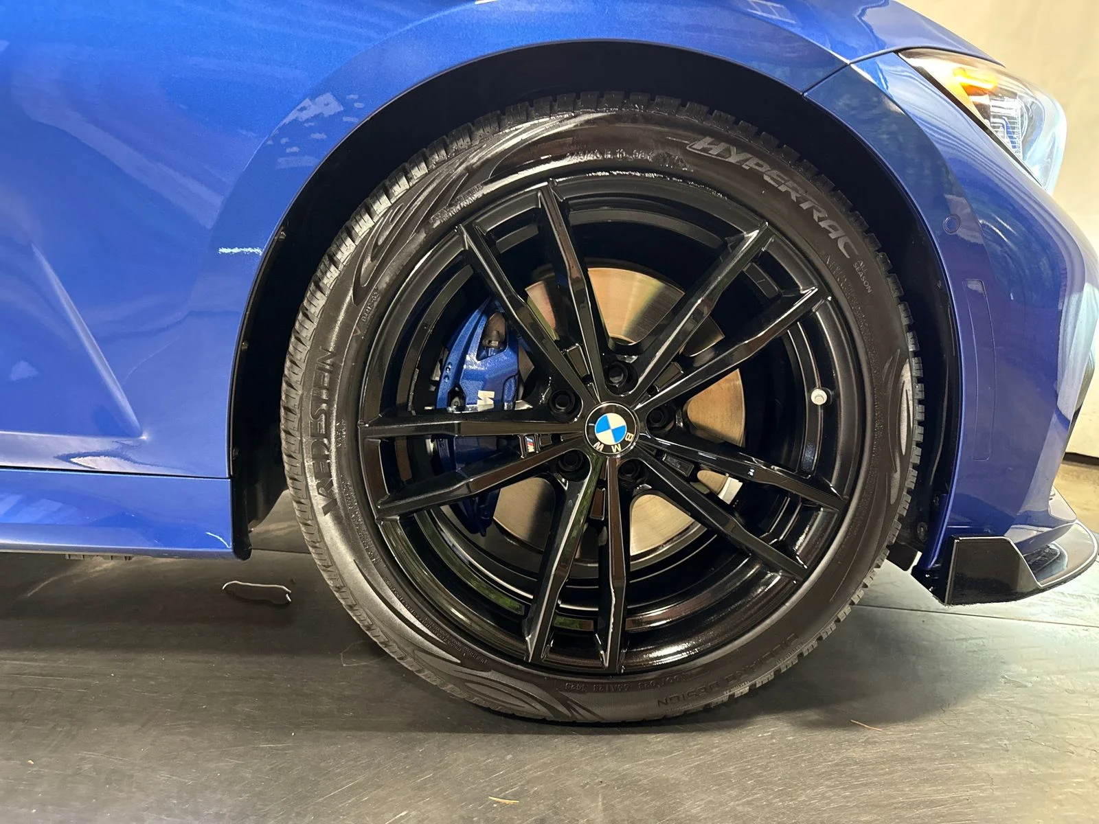 Used 2021 Blue Metallic BMW M340i xDrive image 14