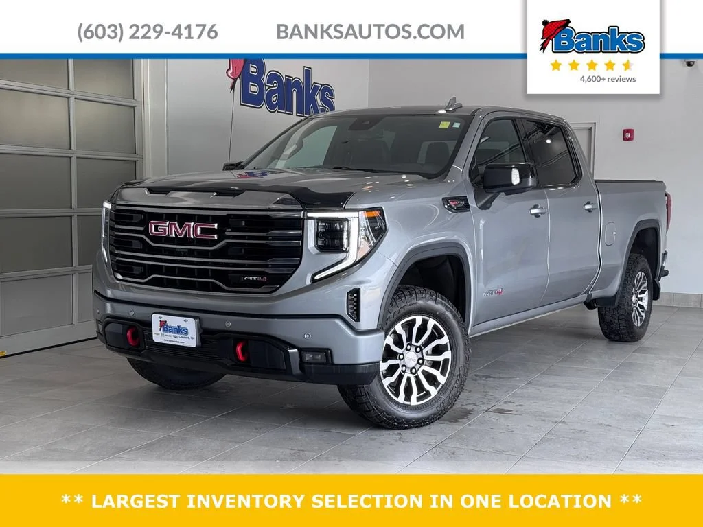 Certified Used 2023 Sterling Metallic GMC AT4 image 1