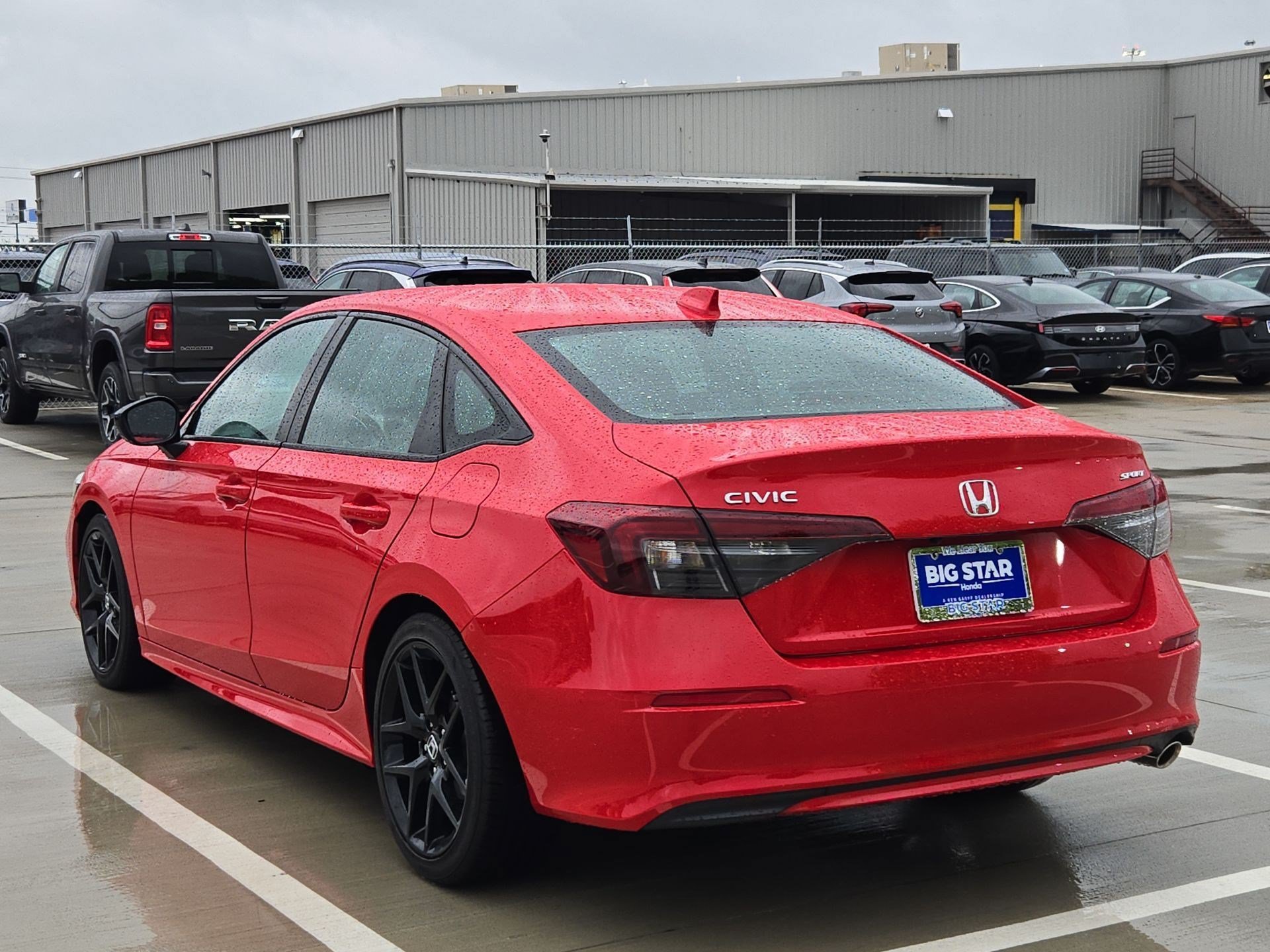 Certified Used 2025 Rallye Red Honda Sport image 5