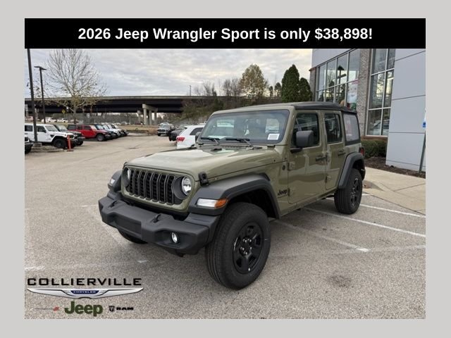 New 2026 Jeep Wrangler Sport 4WD