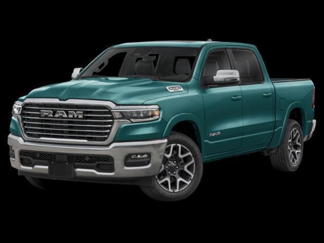 New 2026 Serrano-Green Metallic Exterior Paint RAM Laramie image 1