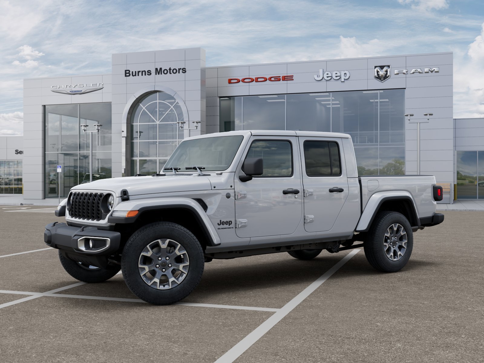New 2026 Bright White Clearcoat Jeep Sahara image 2