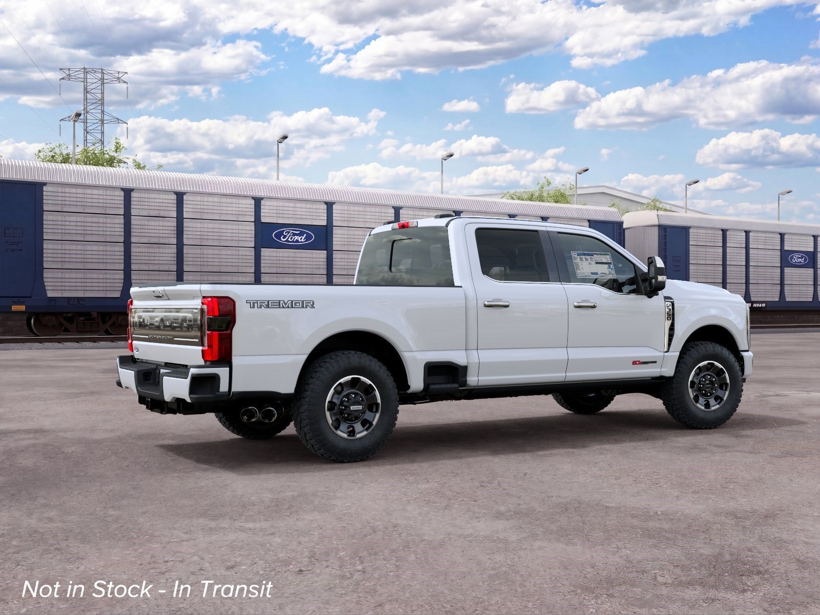 New 2027 White Metallic Ford Platinum image 7