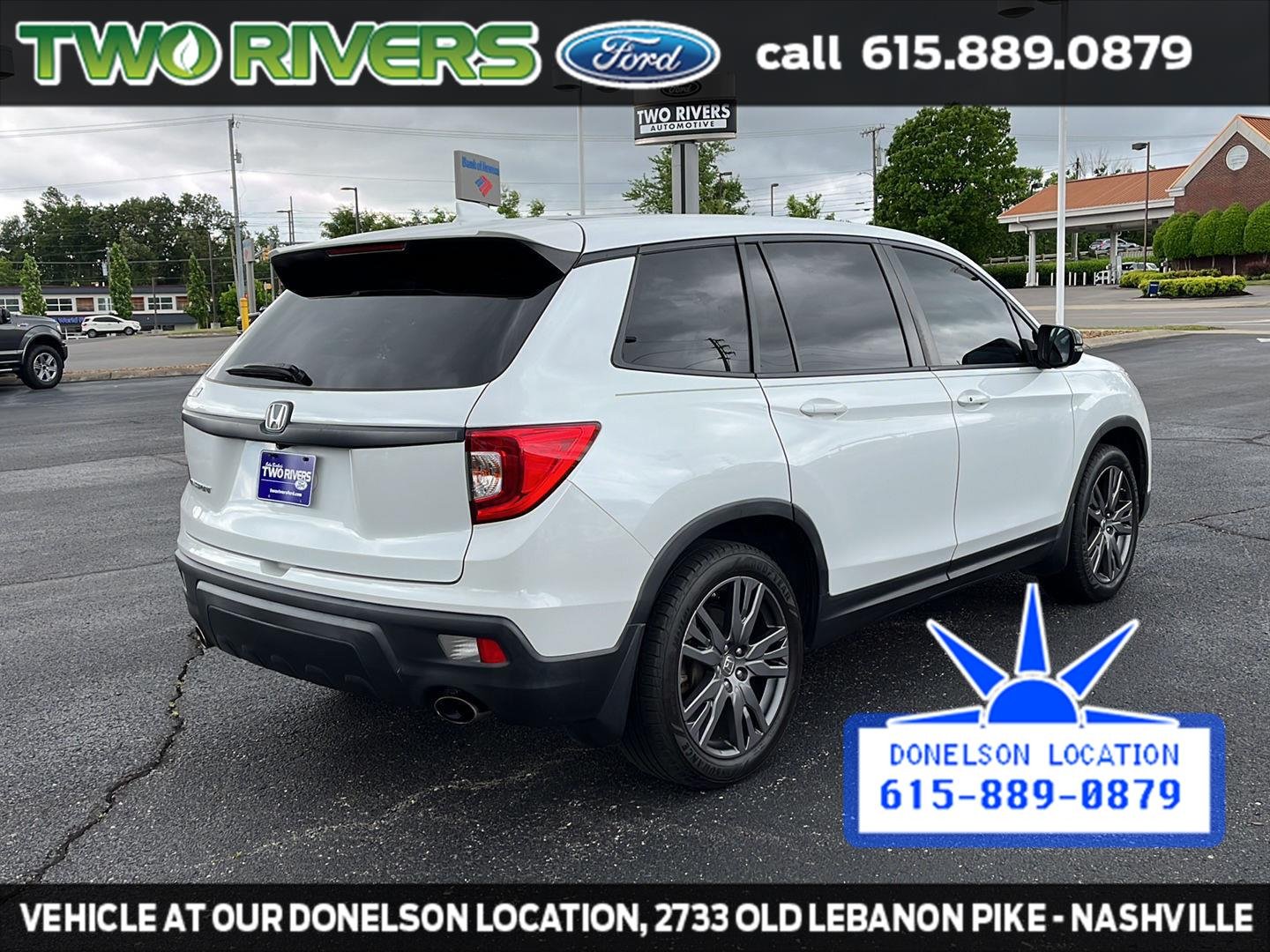 Used 2021 Platinum White Pearl Honda EX-L image 8
