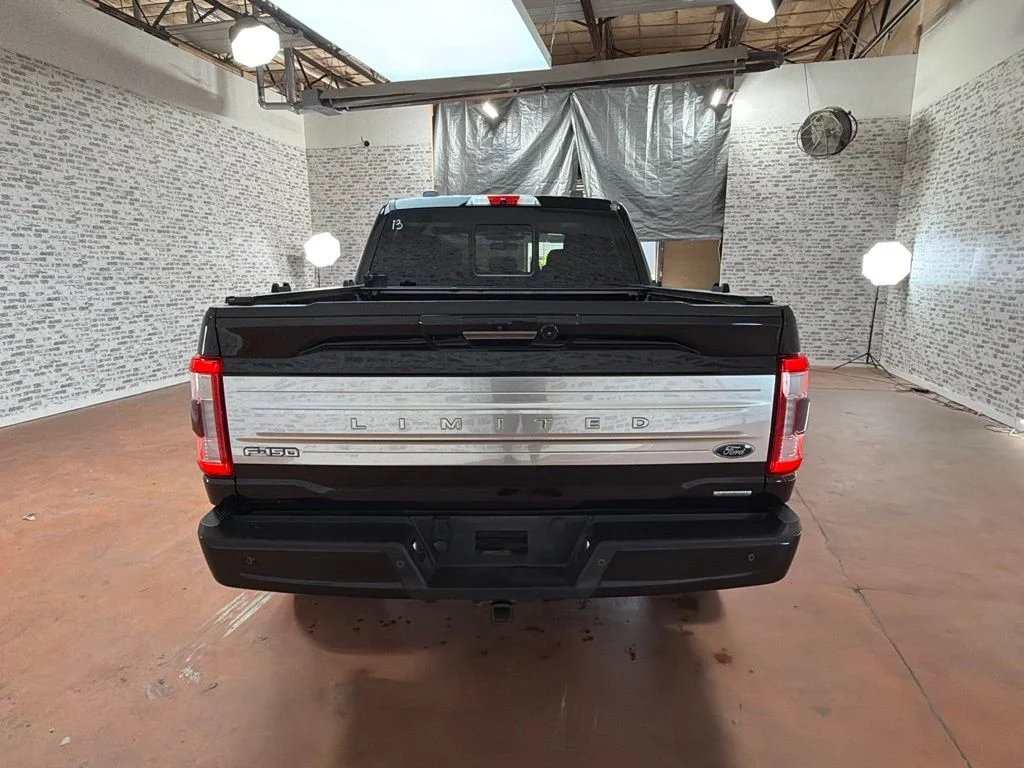 Used 2021 Agate Black Metallic Ford Limited image 6