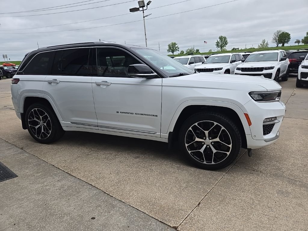 Used 2022 White Jeep Summit Reserve image 14
