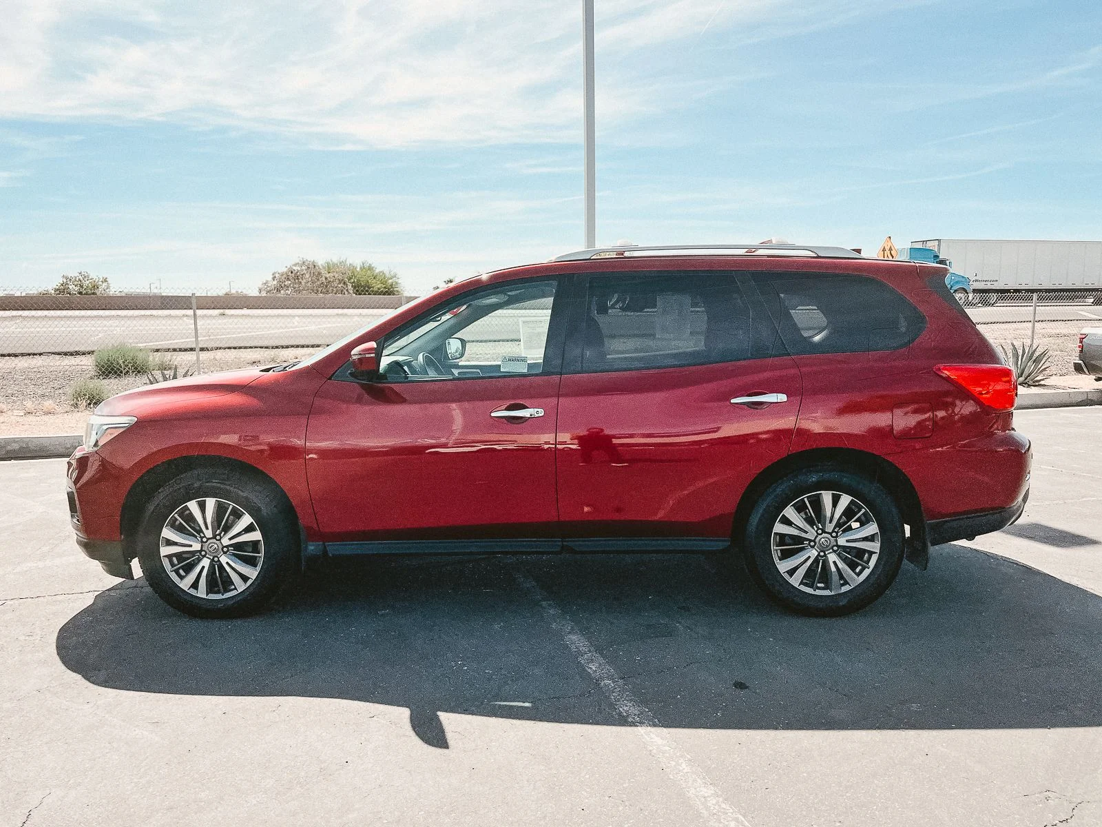 Used 2020 Red Nissan SV image 4