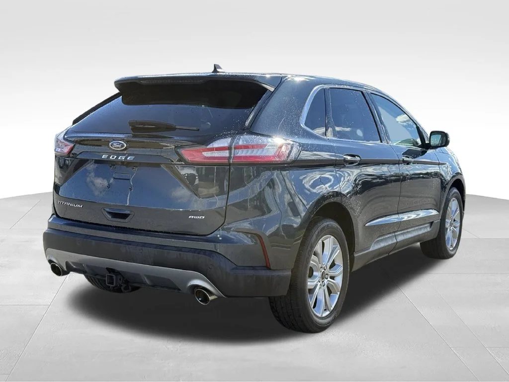 Used 2024 Blue Ford Titanium image 27