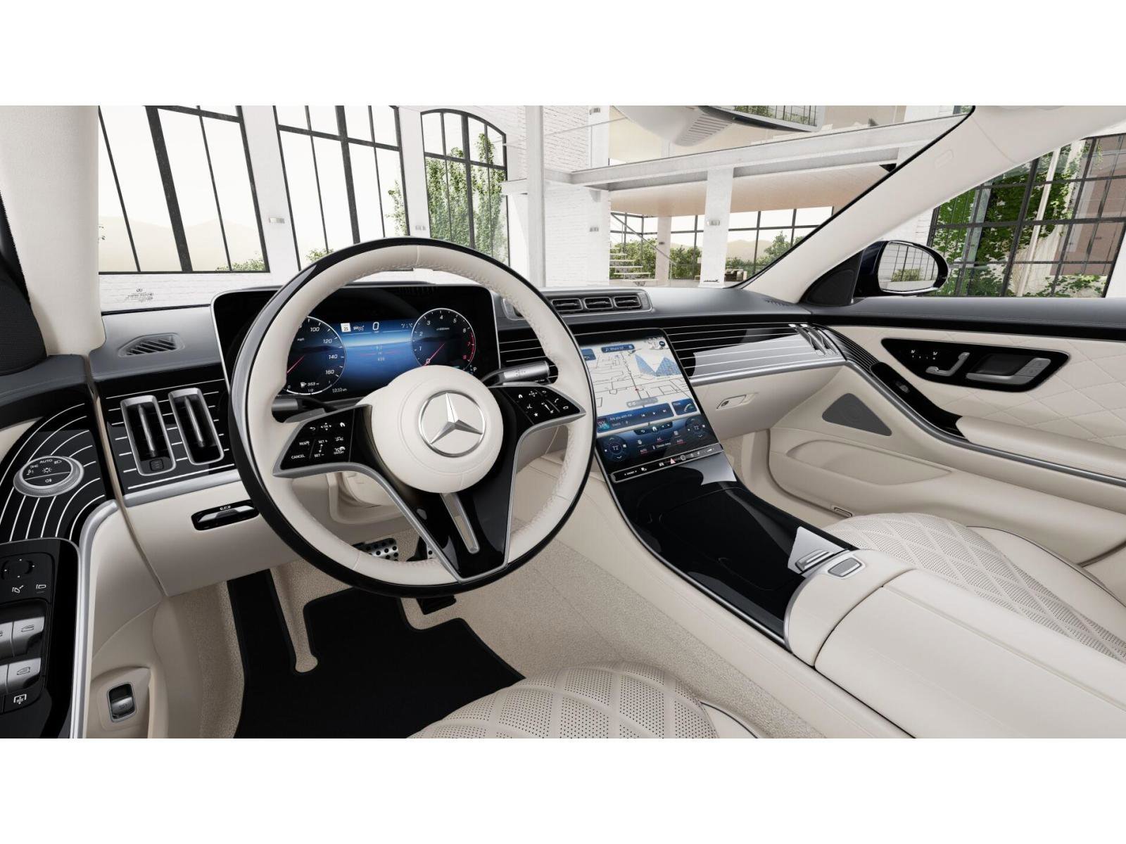 New 2026 MANUFAKTUR Mystic Blue Metallic Mercedes-Benz S 580 image 3