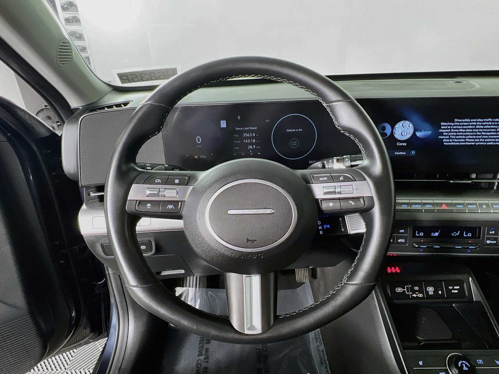 Used 2024 Denim Blue Pearl Hyundai SEL image 11
