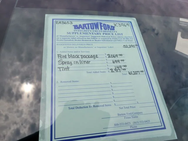 New 2026 Gray Metallic Ford STX image 2