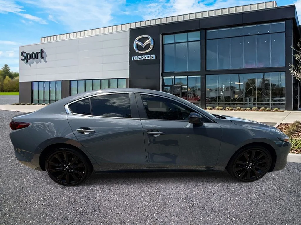 Used 2022 Gray Mazda Carbon Edition image 2
