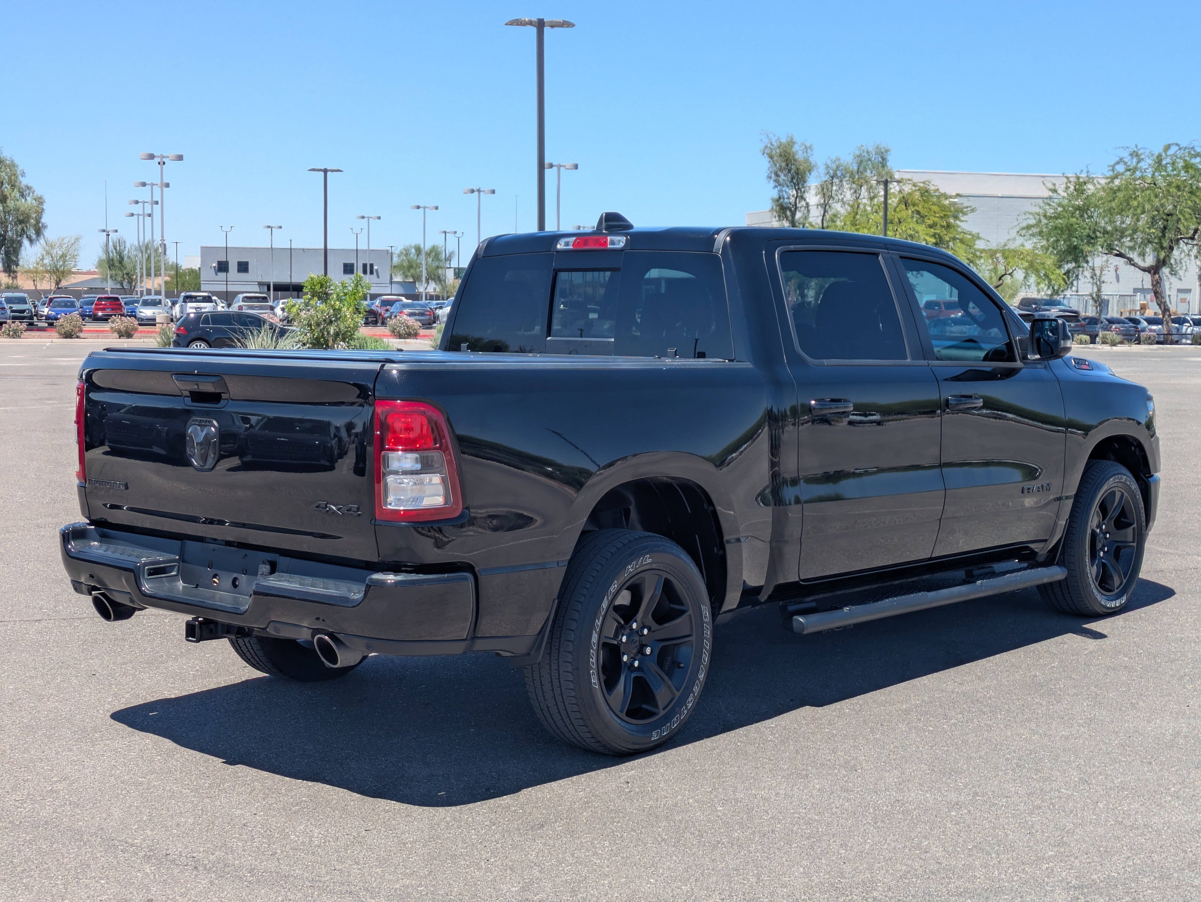 Used 2023 Diamond Black Crystal Pearlcoat Ram Big Horn image 5