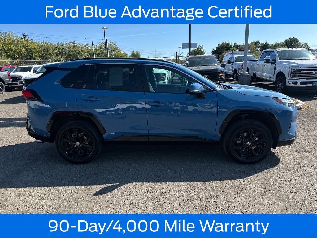 Used 2024 Blue Toyota SE image 9