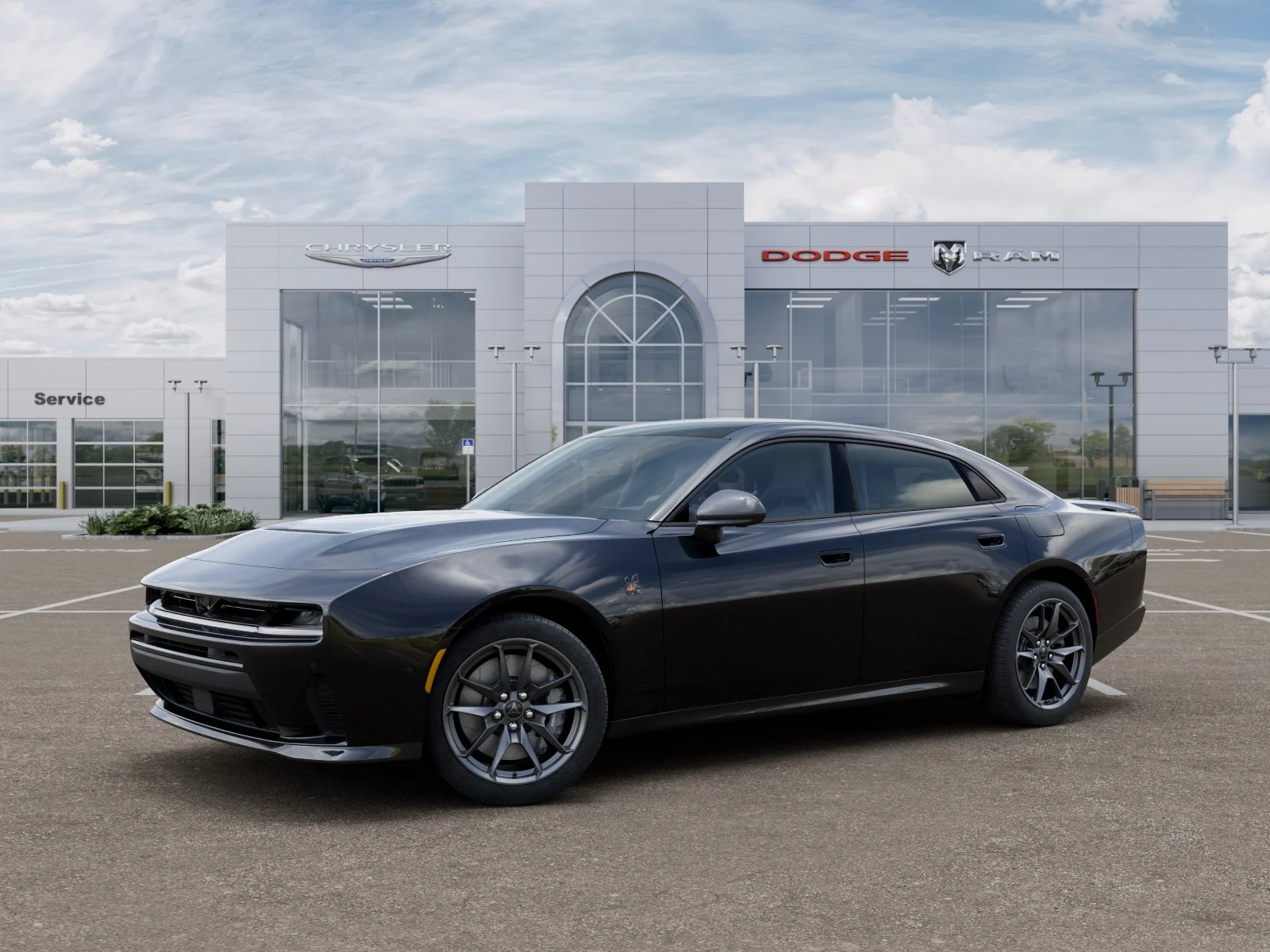 New 2026 Diamond Black Crystal Pearlcoat Dodge Scat Pack Plus image 29