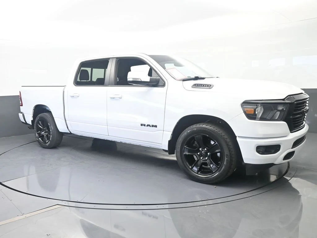 Used 2020 Bright White Clearcoat Ram Big Horn/Lone Star image 7