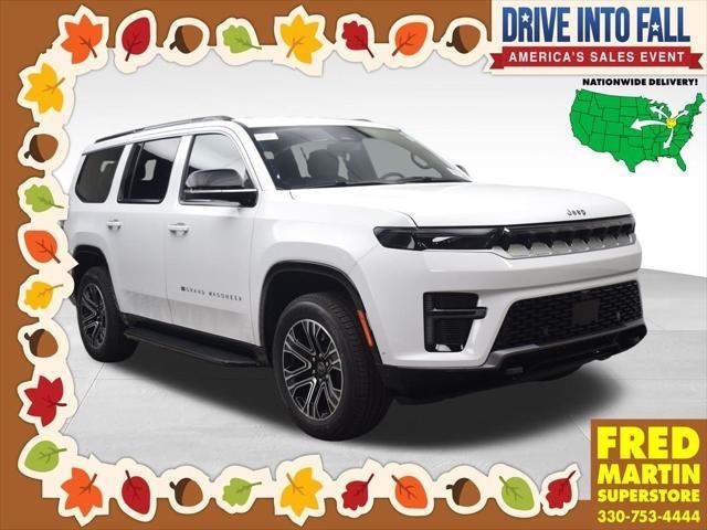 New 2026 Bright White Clearcoat Jeep Grand Wagoneer image 1