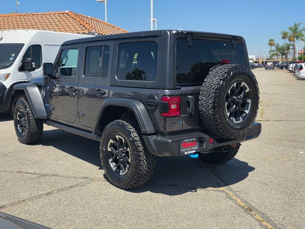 Used 2024 Gray Jeep Rubicon 4xe image 6