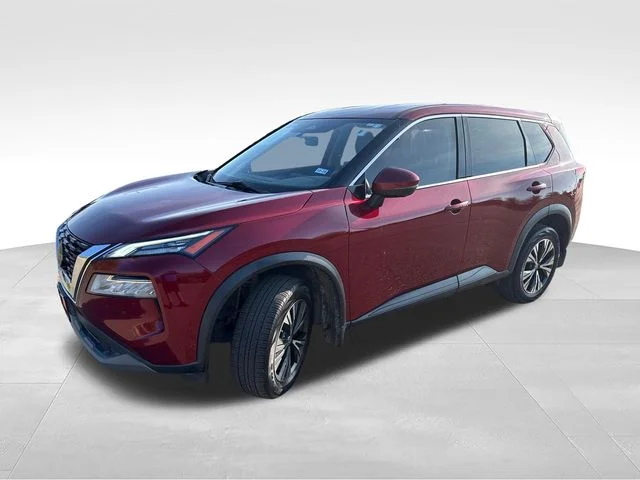 Used 2021 Red Nissan SV image 3