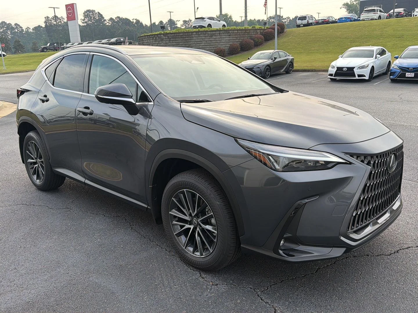 New 2026 Cloudburst Gray Lexus NX 350 Premium image 8