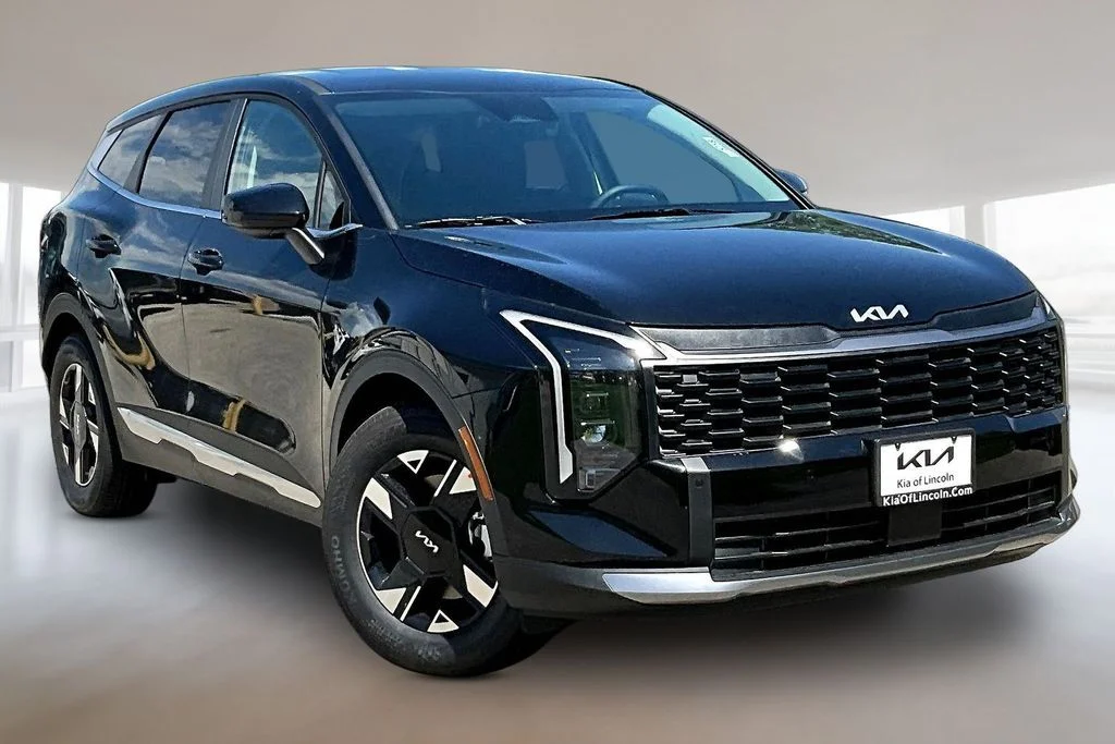 New 2026 Ebony Black Kia LX image 2