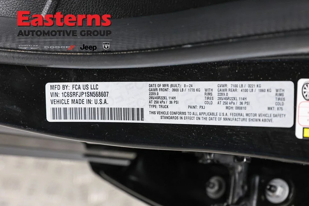 Used 2025 Black Ram Laramie image 35